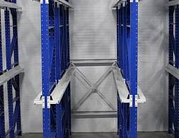 Компания "Морепродукт": стеллажи набивные