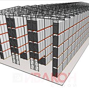 Самонесущие стеллажи 17 Самонесущие стеллажи 17